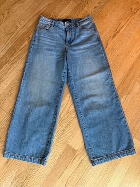 Zara High Waist - Wide Leg Cropped Size 6